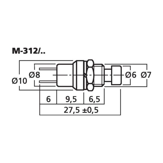 M-312/RT | Miniatúrny spínač-4914