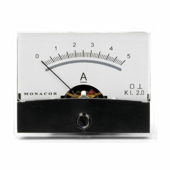 PM-2/5A | Moving coil panel meter, 5 A-0